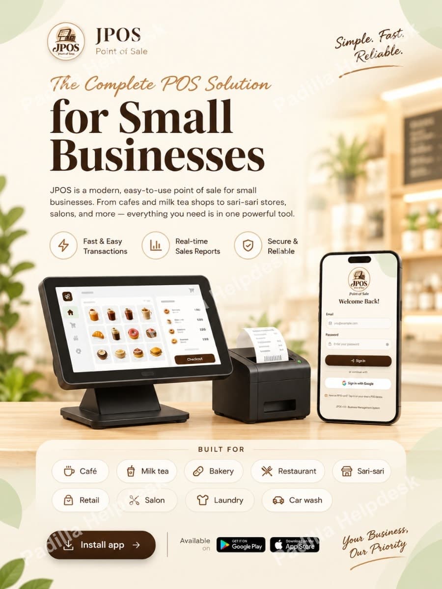 Jpos-Coffee Shop POS